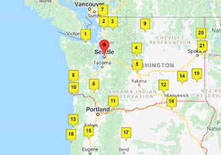 Seattle / Tacoma Map