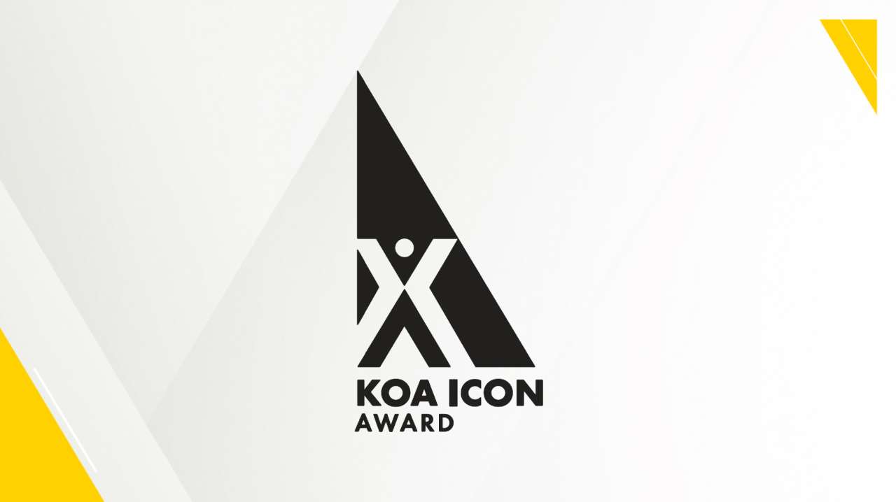 A graphic of the KOA Icon Award.